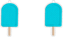 Load image into Gallery viewer, Popsicle ITH earrings April Mystery Bundle machine embroidery design DIGITAL DOWNLOAD