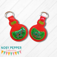 Load image into Gallery viewer, Potion shaker snap tab and eyelet fob machine embroidery file (single and multi files included) DIGITAL DOWNLOAD