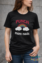 Load image into Gallery viewer, Punch More Nazis machine embroidery design (5 sizes included) DIGITAL DOWNLOAD