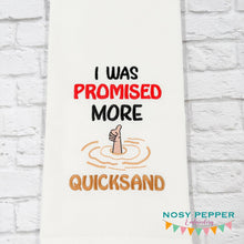 Load image into Gallery viewer, Quick Sand machine embroidery design (4 sizes included) DIGITAL DOWNLOAD
