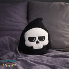 Load image into Gallery viewer, Reaper stuffie (5 sizes included) machine embroidery design DIGITAL DOWNLOAD