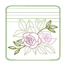 Load image into Gallery viewer, Rose ITH Bag embroidery design (5 sizes available) DIGITAL DOWNLOAD
