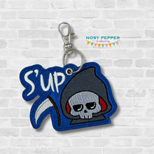 Load image into Gallery viewer, S&#39;up bookmark/ornament/bag tag machine embroidery design March 24 Mature Bundle