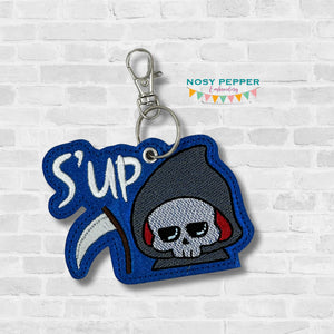 S'up bookmark/ornament/bag tag machine embroidery design March 24 Mature Bundle