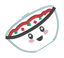 Load image into Gallery viewer, Chips &amp; Salsa stuffie machine embroidery design machine embroidery design DIGITAL DOWNLOAD