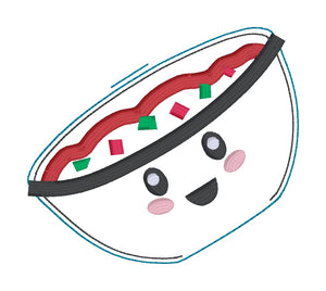 Chips & Salsa stuffie machine embroidery design machine embroidery design DIGITAL DOWNLOAD