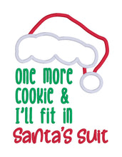 Load image into Gallery viewer, Santas Suit applique machine embroidery design (4 sizes included) DIGITAL DOWNLOAD