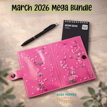 Load image into Gallery viewer, Shaker top load notebook cover machine embroidery design DIGITAL DOWNLOAD