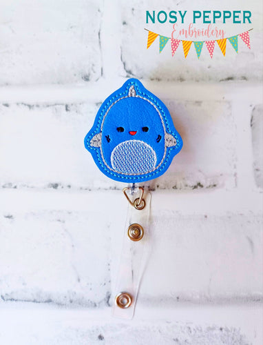 Shark squishy feltie embroidery file Mystery Bundle August '24 DIGITAL DOWNLOAD