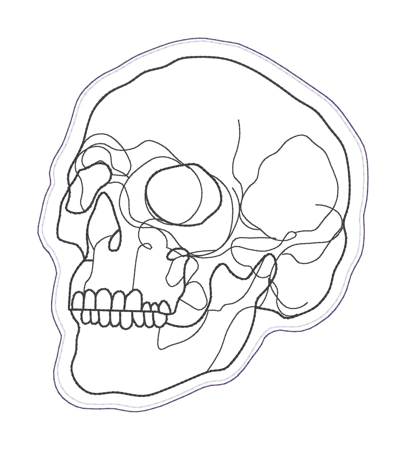 Skull ITH Mug Rug Envelope Machine Embroidery Design 5 Sizes Included skull-ith-mug-rug-envelope-machine-embroidery-design-5-sizes-included