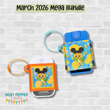 Load image into Gallery viewer, Square Sanitizer sleeves (2 sizes included) machine embroidery design DIGITAL DOWNLOAD (Copy)