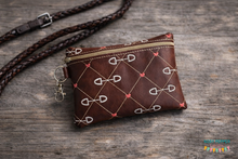 Load image into Gallery viewer, Snaffle Quilted ITH Bag (5 sizes available) --MAR 26 MB--machine embroidery design DIGITAL DOWNLOAD