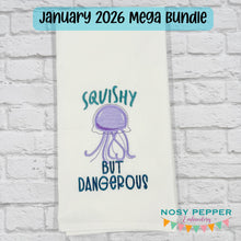 Load image into Gallery viewer, Squishy But Dangerous machine embroidery design (4 sizes included) —JAN 26 MB —DIGITAL DOWNLOAD