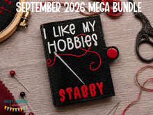 Load image into Gallery viewer, Stabby Hobbies Needle Minder machine embroidery design DIGITAL DOWNLOAD
