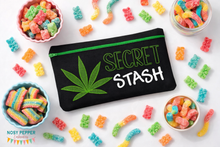 Load image into Gallery viewer, Secret Stash ITH Bag Embroidery Design – Zipper Pouch – 5 Sizes Included – Digital Download