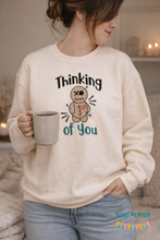 Load image into Gallery viewer, Thinking of you Machine Embroidery Design 5 sizes included DIGITAL DOWNLOAD