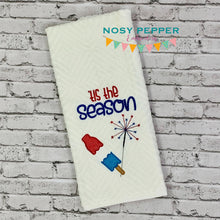 Load image into Gallery viewer, Tis The Season machine embroidery design (5 sizes included) DIGITAL DOWNLOAD