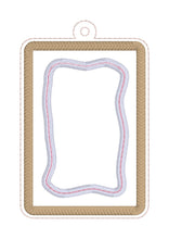 Load image into Gallery viewer, Toaster Tart Applique Shaker bookmark/bag tag/ornament machine embroidery file DIGITAL DOWNLOAD