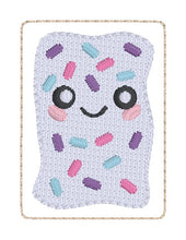 Load image into Gallery viewer, Toaster Tart feltie embroidery file (single and multi files included) DIGITAL DOWNLOAD