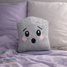 Load image into Gallery viewer, Tombstone stuffie (5 sizes included) machine embroidery design DIGITAL DOWNLOAD