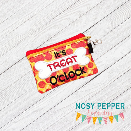 Treat O Clock ITH Bag Oct '24 Mystery Bundle embroidery design (5 sizes available) DIGITAL DOWNLOAD