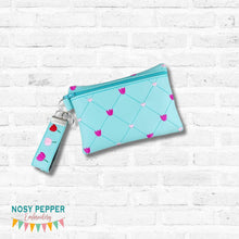 Load image into Gallery viewer, Tulip Quilted ITH Bag (5 sizes available)—FEB 26 MB—machine embroidery design DIGITAL DOWNLOAD