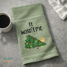 Load image into Gallery viewer, It wasn't me machine embroidery design (5 sizes and 2 versions included) DIGITAL DOWNLOAD