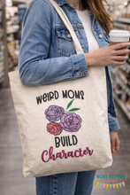 Load image into Gallery viewer, Weird Moms/Mums Build Character US &amp; UK versions machine embroidery design (4 sizes included) Digital Download