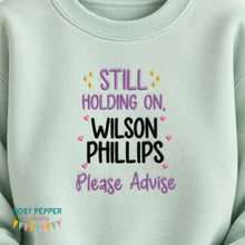 Load image into Gallery viewer, Wilson Phillips machine embroidery design (4 sizes included) DIGITAL DOWNLOAD