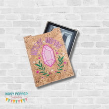 Load image into Gallery viewer, Witchy Woman reader sleeve (3 sizes included) machine embroidery design DIGITAL DOWNLOAD