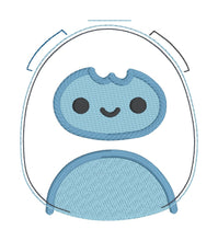 Load image into Gallery viewer, Yeti mini stuffie machine embroidery design machine embroidery design DIGITAL DOWNLOAD