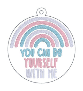 You Can Be Yourself Bundle machine embroidery design DIGITAL DOWNLOAD