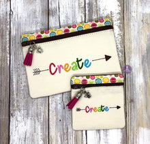 Load image into Gallery viewer, Create ITH Bag machine embroidery design DIGITAL DOWNLOAD