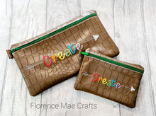 Load image into Gallery viewer, Create ITH Bag machine embroidery design DIGITAL DOWNLOAD
