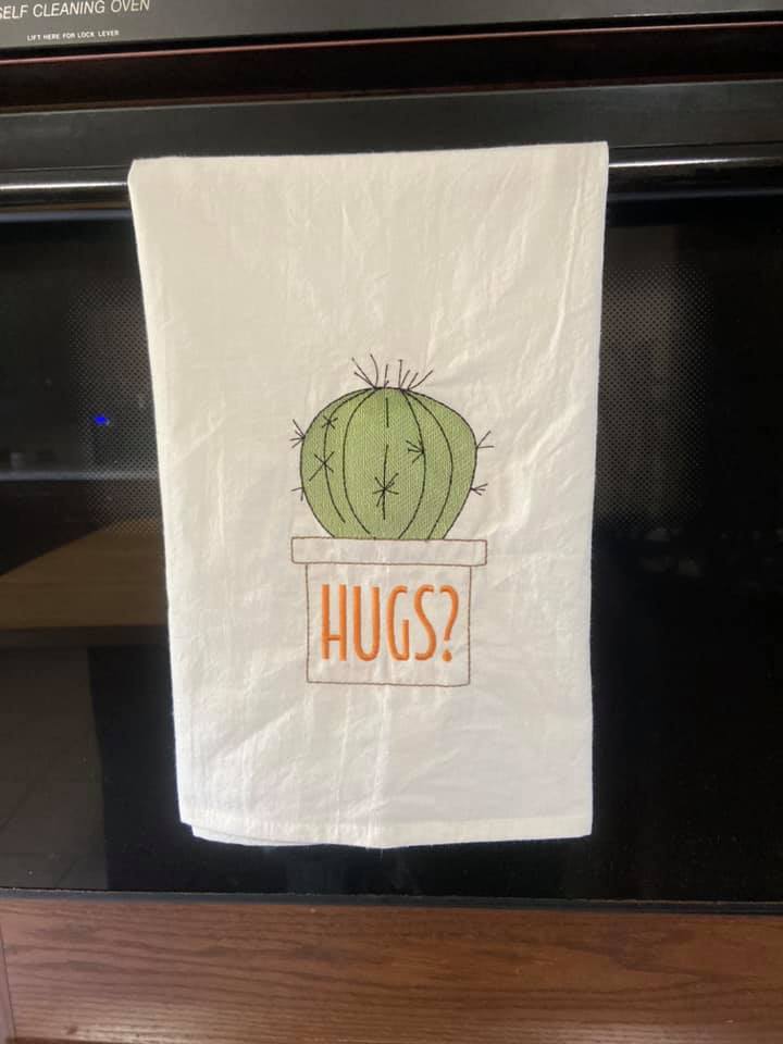 Hugs 4x4 & 5x7 Machine Embroidery Design DIGITAL DOWNLOAD