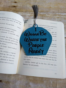 Where the People Aren't Bookmark/Ornament 4x4