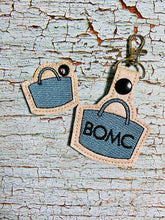 Load image into Gallery viewer, Bag of the Month Club set 4x4 machine embroidery design DIGITAL DOWNLOAD