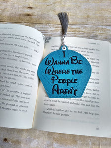 Where the People Aren't Bookmark/Ornament 4x4
