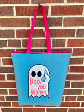 Load image into Gallery viewer, Boo you Whore Applique design (5 sizes included) machine embroidery design DIGITAL DOWNLOAD