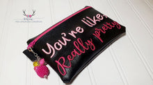 Load image into Gallery viewer, Really Pretty ITH bag (4 sizes available) machine embroidery design DIGITAL DOWNLOAD