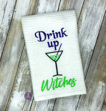 Load image into Gallery viewer, Drink up Witches Embroidery Design (5 sizes included) machine embroidery design DIGITAL DOWNLOAD