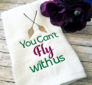 You can't Fly with us sketch embroidery design (5 sizes included) machine embroidery design DIGITAL DOWNLOAD