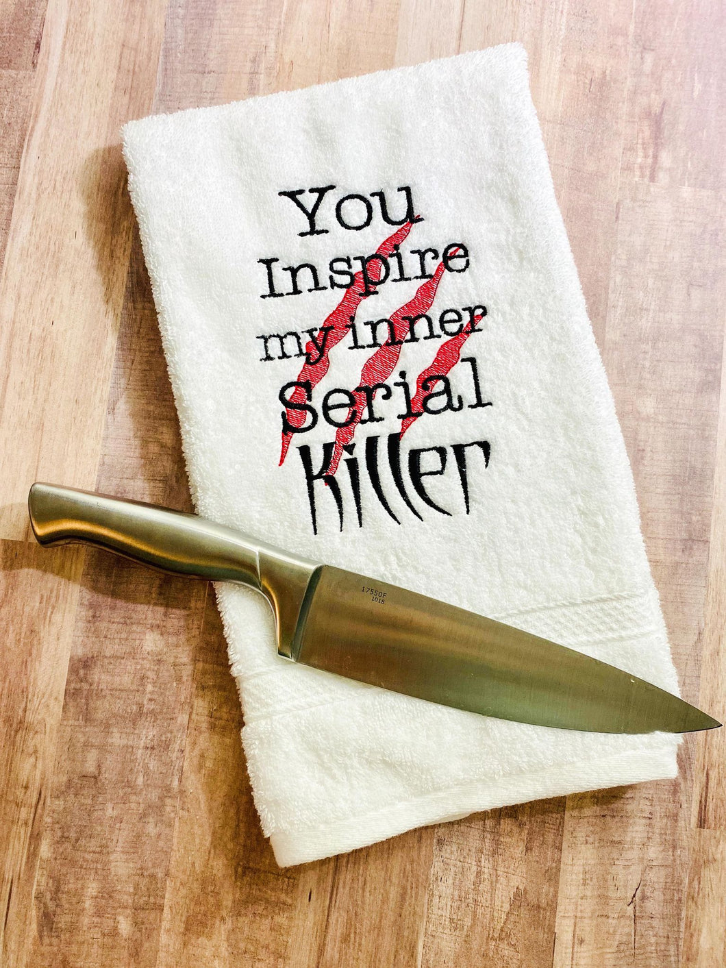 Inner Serial Killer (5 sizes included) machine embroidery design DIGITAL DOWNLOAD