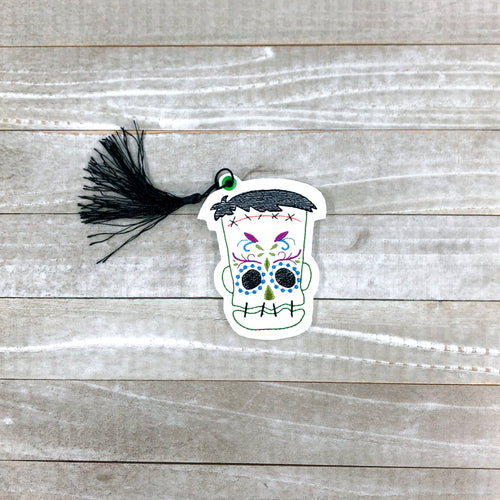 Sugar Frank Bookmark/Ornament machine embroidery design DIGITAL DOWNLOAD