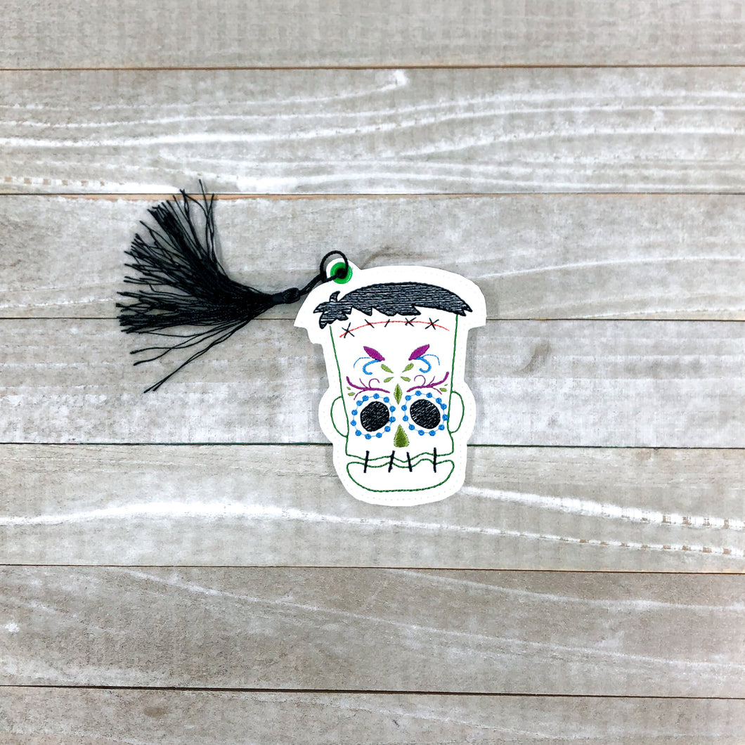 Sugar Frank Bookmark/Ornament machine embroidery design DIGITAL DOWNLOAD