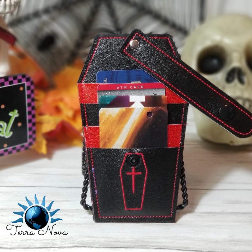 diy coffin purse