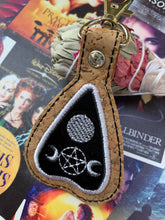 Load image into Gallery viewer, Planchette Applique Snap tab single and multi files included machine embroidery design DIGITAL DOWNLOAD