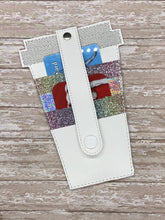 Load image into Gallery viewer, Coffee ITH Wallet 5x7 Hoop machine embroidery design DIGITAL DOWNLOAD