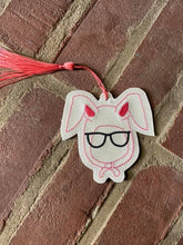 Load image into Gallery viewer, Deranged Bunny Ornament 4x4 machine embroidery design DIGITAL DOWNLOAD