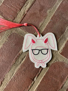 Deranged Bunny Ornament 4x4 machine embroidery design DIGITAL DOWNLOAD